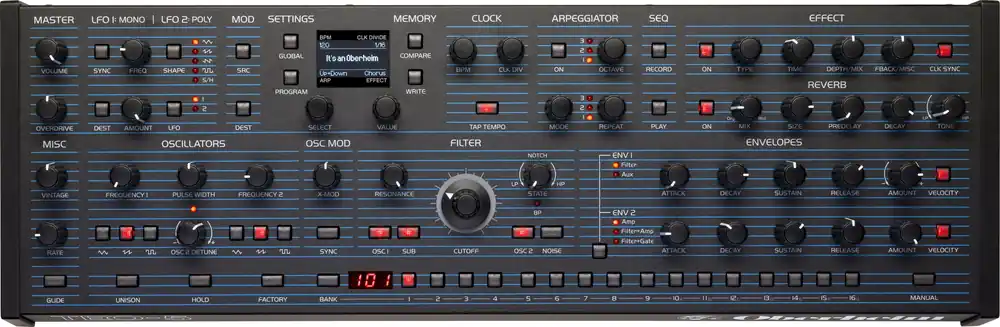 Zertifiziert Oberheim TEO-5 Module (Retoure)