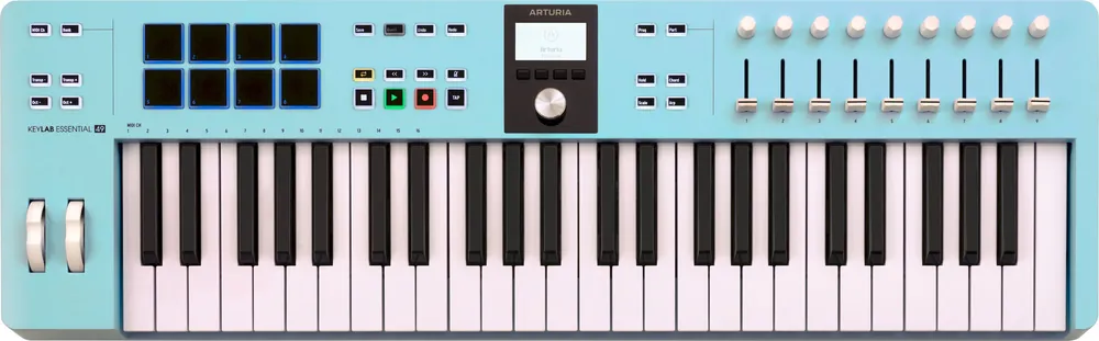 Arturia KeyLab Essential 49 MK3 Aquamarine Heißes Angebot