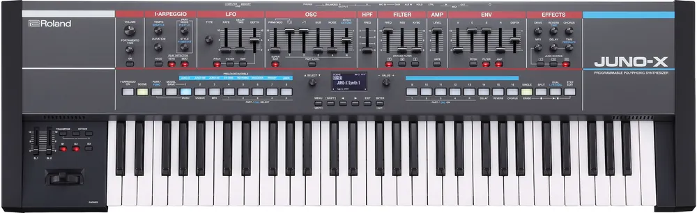 Roland Juno X - Keyboard Synth (Retoure) Kostenloser Versand