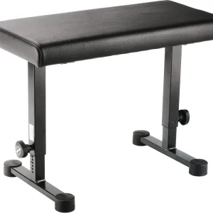 K&M 14085 Keyboard-Bank - schwarz Kunstleder Ausverkauf