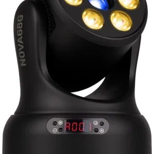 beamZ NOVA68G-BK MH Wash Moving Head mit Gobo Markenprodukt