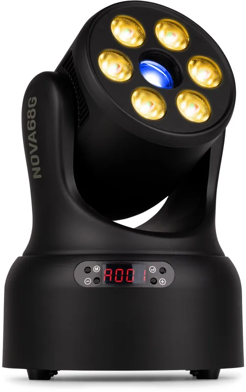 beamZ NOVA68G-BK MH Wash Moving Head mit Gobo Markenprodukt
