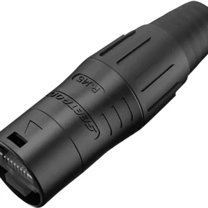 SEETRONIC RJ45-Kabelhalter Schwarz – IP65 Begrenztes Angebot