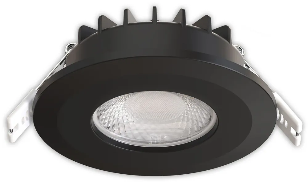 ISOLED LED Einbaustrahler Vario-68, 6W, 60°, 2700|3000|4000|6000K, IP65, CRI90, schwarz Abverkauf