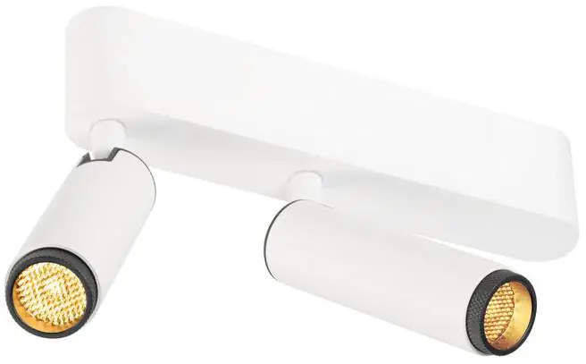 Direktkauf SLV GRIP! S, Deckenaufbauleuchte, double, PHASE, 3000 K, 21 W, 29°, weiß / schwarz