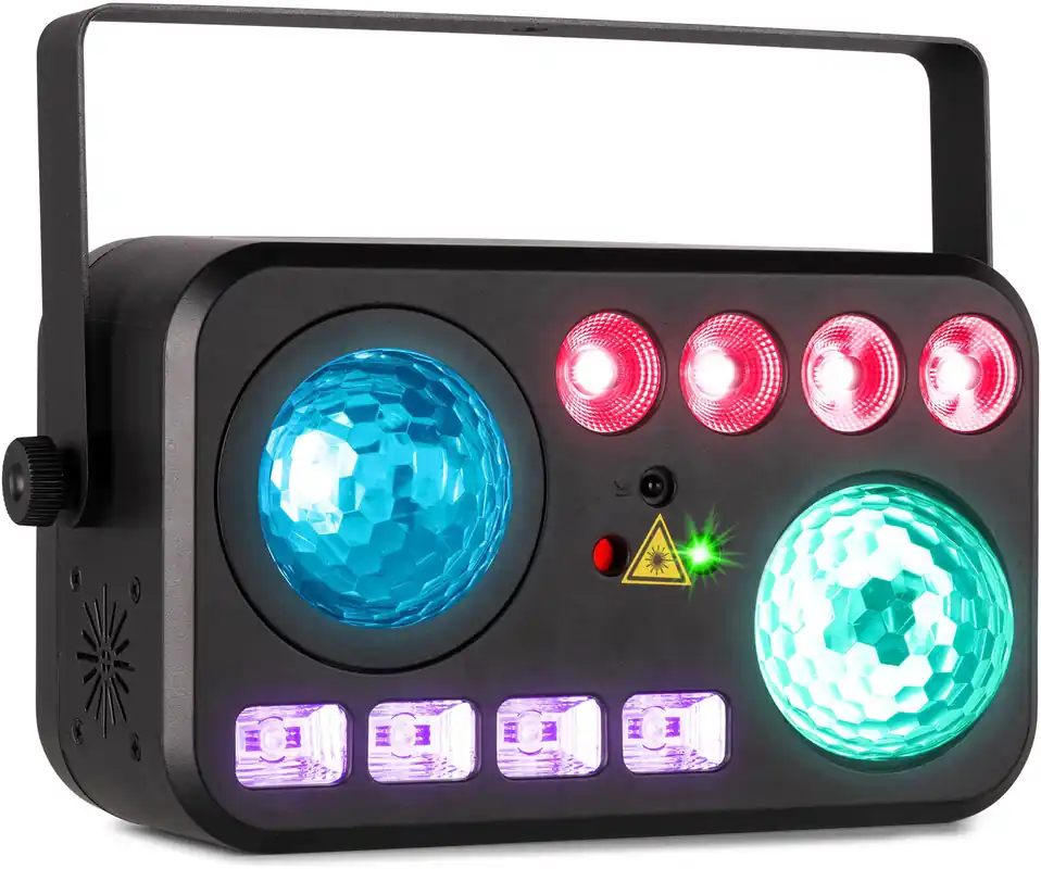 Heißes Angebot beamZ Shimmer6 Multi DJ LED-Effekt