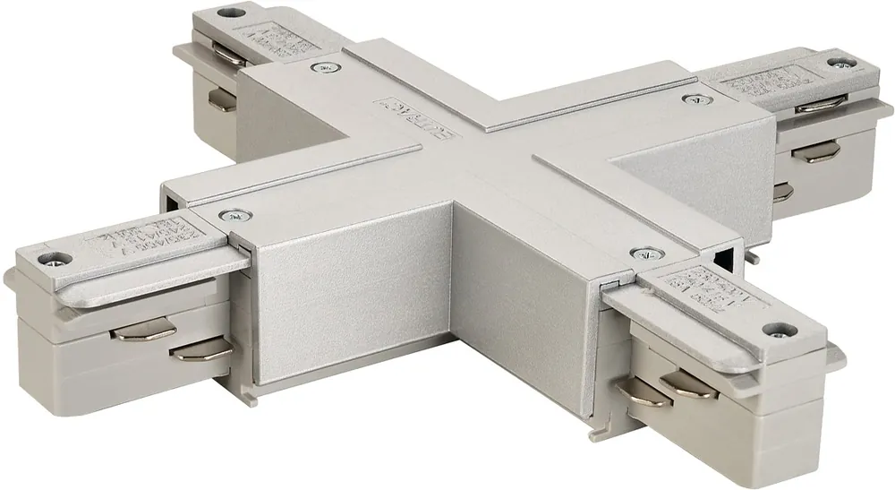 Eutrac 3 Phasen X-Verbinder, grau Sonderaktion