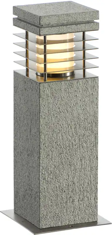 SLV ARROCK GRANITE 40 Stehleuchte, Granit, salt & pepper, E27, max. Gratis Versand