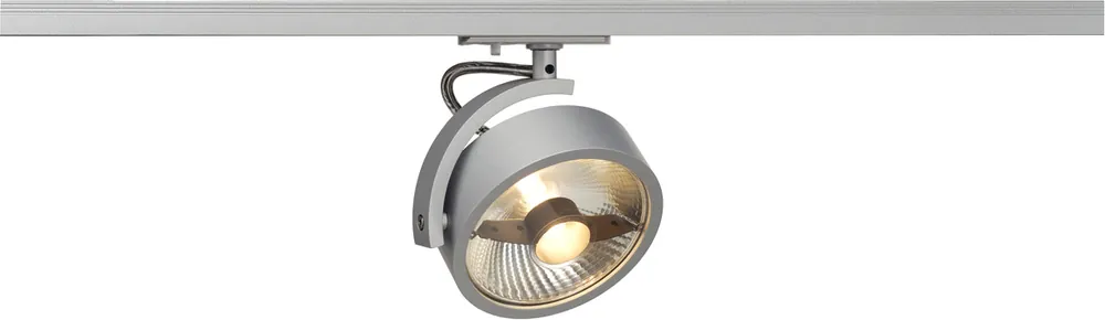 SLV KALU TRACK QPAR111 Leuchten- kopf, silber,inkl. 1P.-Adapter Meistverkauft