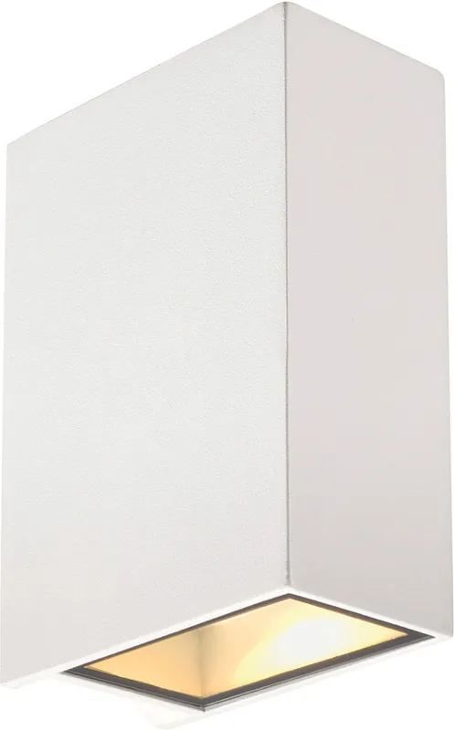 SLV QUAD 2 XL, Wandleuchte, eckig, weiss, LED, 2x3,2W, 3000K, up-down Angebot