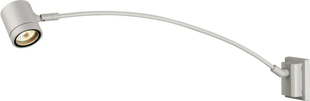 SLV NEW MYRA DISPLAY CURVE, silbergrau, GU10, max. 50W, IP55 Jetzt Kaufen