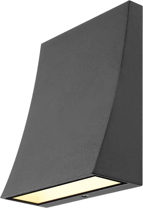 Sofort Bestellen SLV DELWA WIDE LED Outdoor Wandleuchte, 3000K, 100°, anthrazit, IP44