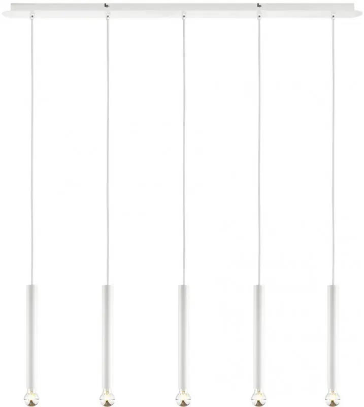Mega-Angebot SLV FITU fünfach Rosette lang, weiß