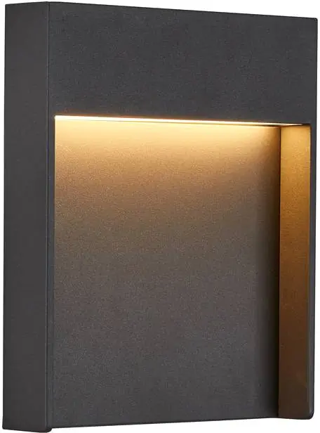 Bestseller SLV FLATT, Outdoor, LED Wandaufbauleuchte, 3000K, IP65, anthrazit
