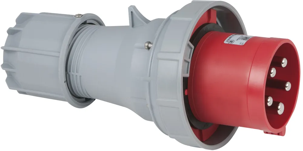 Abverkauf PCE CEE 125 A/400 V 5-poliger Stecker, rot