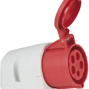 PCE CEE 32 A/400 V 5P Wandmontage - weiblich Rot Sale