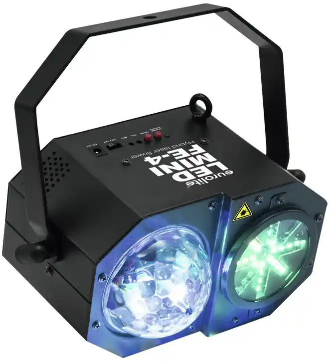 Billig EUROLITE LED Mini FE-4 Hybrid Laserflower