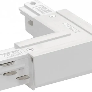 Knallerangebot Eutrac 3 Phasen L-Verbinder, Datenbus, außen, weiß