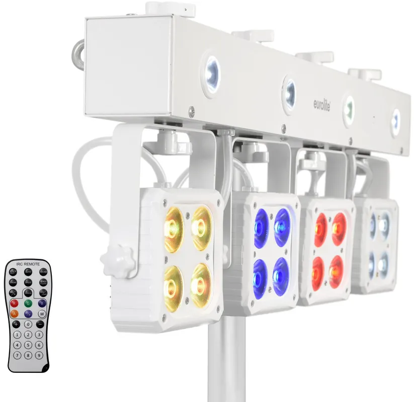 EUROLITE LED KLS-180 Kompakt-Lichtset ws Schnäppchen