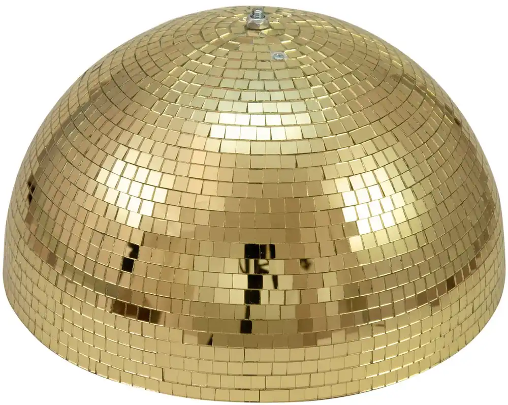 Schnäppchen EUROLITE Spiegel-Halbkugel 50cm gold motorisiert