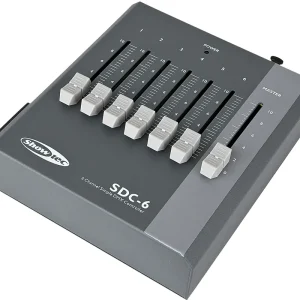 SHOWTEC SDC-6 6-Kanal-DMX-Controller Neue Ware