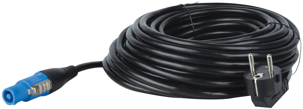 Preiswert DAP-Audio Netzkabel Neutrik powerCON auf Schuko 3x1,5 mm² 20 m