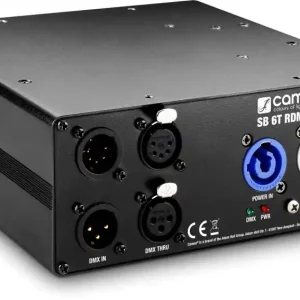 Top-Angebot Cameo SB 6T RDM 6-Kanal DMX/RDM Splitter/Booster (3- und 5-Pol)