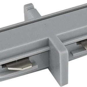ARTECTA 1-poliger gerader Stecker Silber - RAL9006 Kostenloser Versand