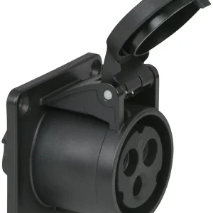 PCE CEE 16 A/240 V - 3P Buchse schwarz Highlight
