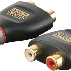 Preisreduziert DAP-Audio XGA41 – Klinkenbuchse/Mono auf 2 x Cinch/F – inkl. 2 x 10-kOhm-Widerstände