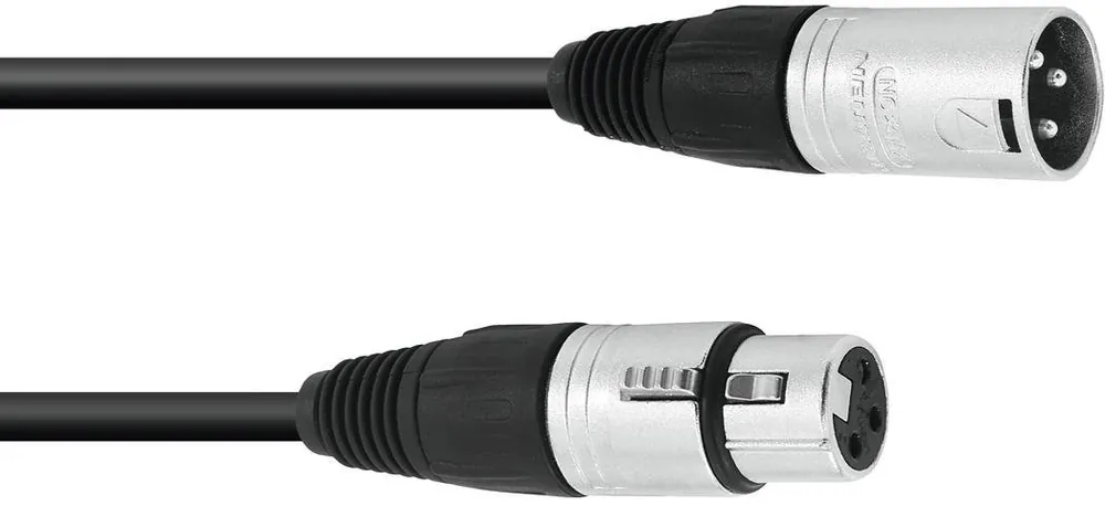 Solange Der Vorrat Reicht SOMMER CABLE XLR Kabel 3pol 0,9m sw Neutrik