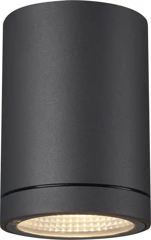 Gratis Versand SLV ENOLA ROUND S, Outdoor LED Deckenaufbauleuchte anthrazit
