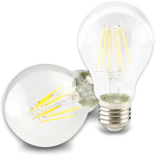 ISOLED E27 LED Birne, 5W, klar, warmweiß, dimmbar Wochenendangebot