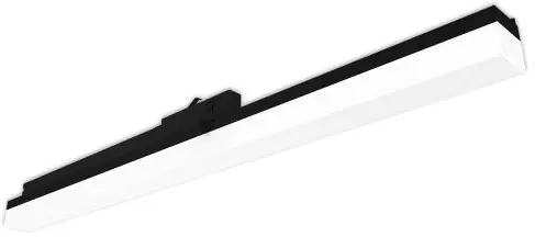 ISOLED 3-PH Linearleuchte 600mm, 20W, neutralweiß, schwarz Markenprodukt