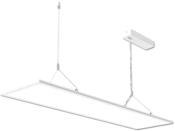 ISOLED LED Office Hängeleuchte Up+Down, 20+20W, 30x120cm, weiß, UGR Preis Gesenkt