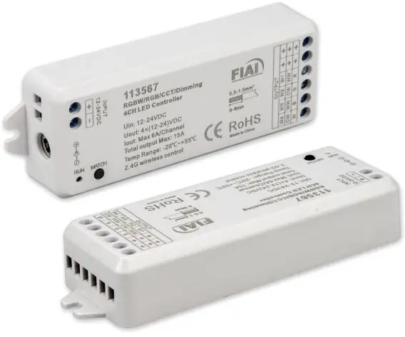 ISOLED Sys-Pro Funk Mesh PWM-Controller, 1-4 Kanal, 12-24V DC 4x3A Finale Aktion