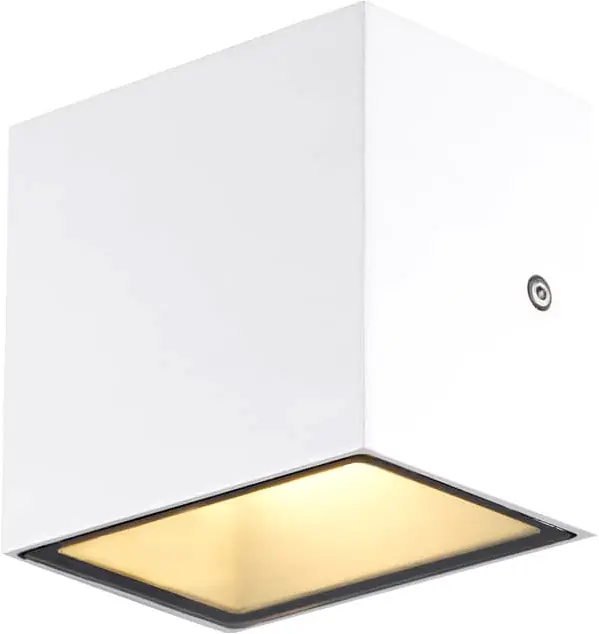 SLV SITRA S WL SINGLE, LED Outdoor Wandaufbauleuchte, weiss, CCT switch 3000/4000K Ausverkauf
