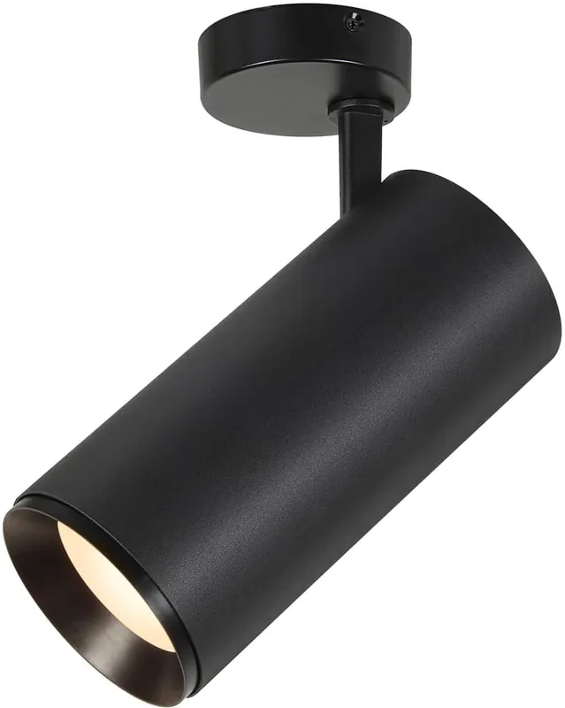 Rabatt SLV NUMINOS® SPOT XL PHASE, Deckenaufbauleuchte schwarz 36W 3000K 60°