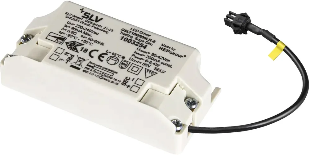 Preisreduziert SLV LED Treiber, 200mA 10W PHASE, Schnellverbinder