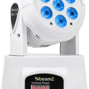 beamZ MHL74 Mini Moving Head 7x 10W LED Weiß Neue Kollektion