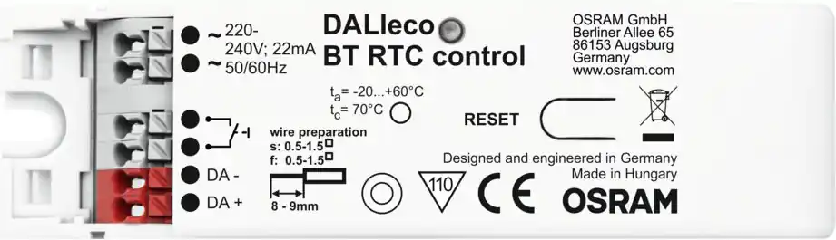 OSRAM DALIeco BT RTC BT RTC CONTROL Super-Preis