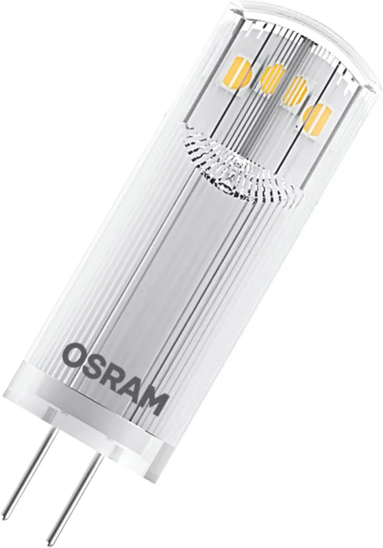 Wochenendangebot OSRAM LED Base Stiftsockellampe LED Lampe 12V (ex 20W) 1,8W / 2700K Warmweiß PIN G4 3er Pack