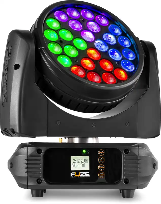 beamZ Fuze2812 Wash Moving Head mit Zoom Versand Am Gleichen Tag