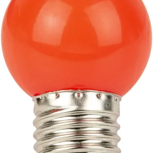 SHOWGEAR G45 LED-Glühlampe E27 1 W – rot – nicht dimmbar Günstig