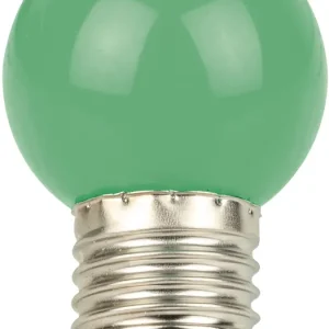 SHOWGEAR G45 LED-Glühlampe E27 1 W – grün – nicht dimmbar Neuheit