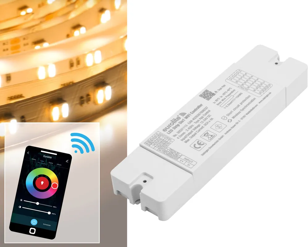 Beliebt EUROLITE LED Strip 5in1 WiFi Controller