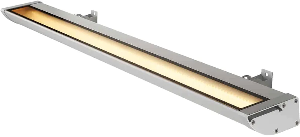 Garantierte Lieferung SLV VANO WING SP DALI, Wandaufbauleuchte grau 49W 3140lm 3000K CRI80 120° DALI
