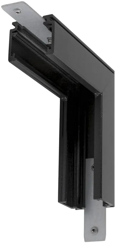 SLV L-Verbinder mechanisch, 48V TRACK, für Aufbauschiene standard, Stereo, schwarz Sonderangebot