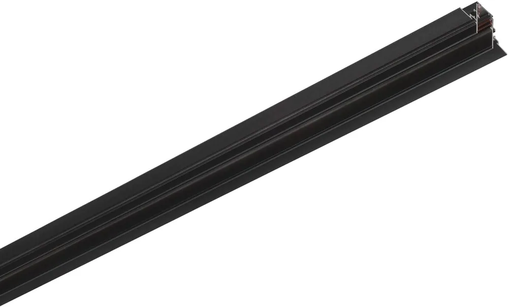 SLV 1m Einbauschiene, 48V TRACK, schwarz, DALI Preisknaller