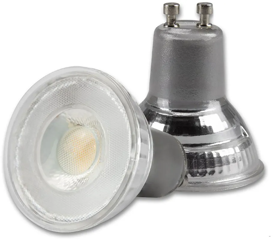 Kostenloser Versand ISOLED GU10 LED Strahler 5,5W, 60°, prismatisch, warmweiß, CRI90, 3-Stufen dimmbar